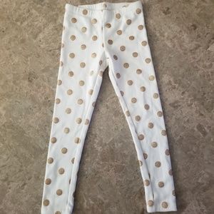 Cat and Jack polka dot leggings